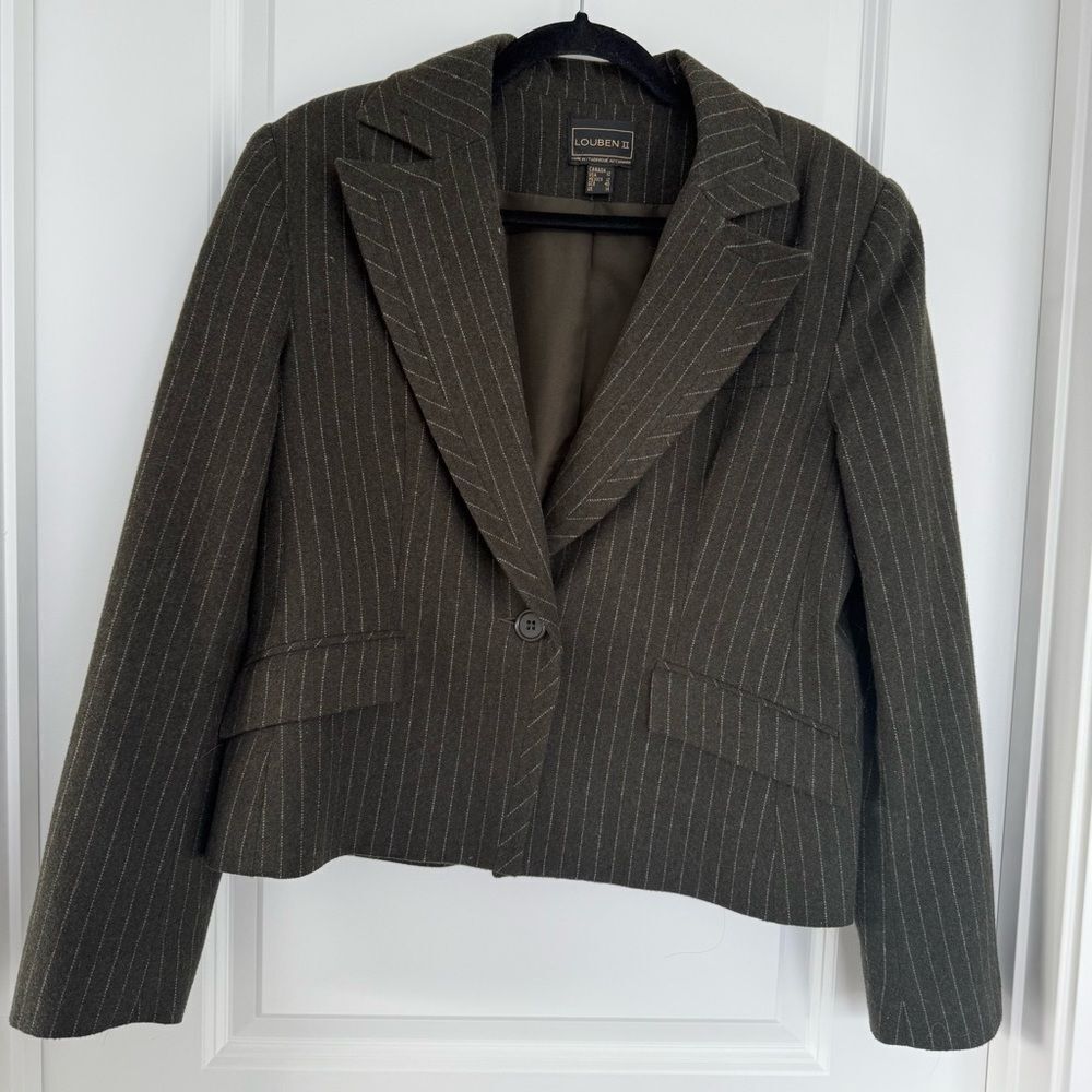 LOUBEN | Pinstripe blazer